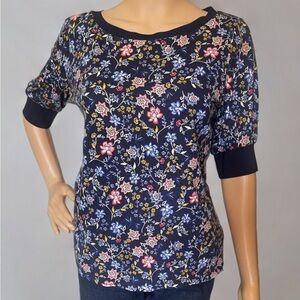 Lauren Ralph Lauren Floral Tee 100% Cotton
